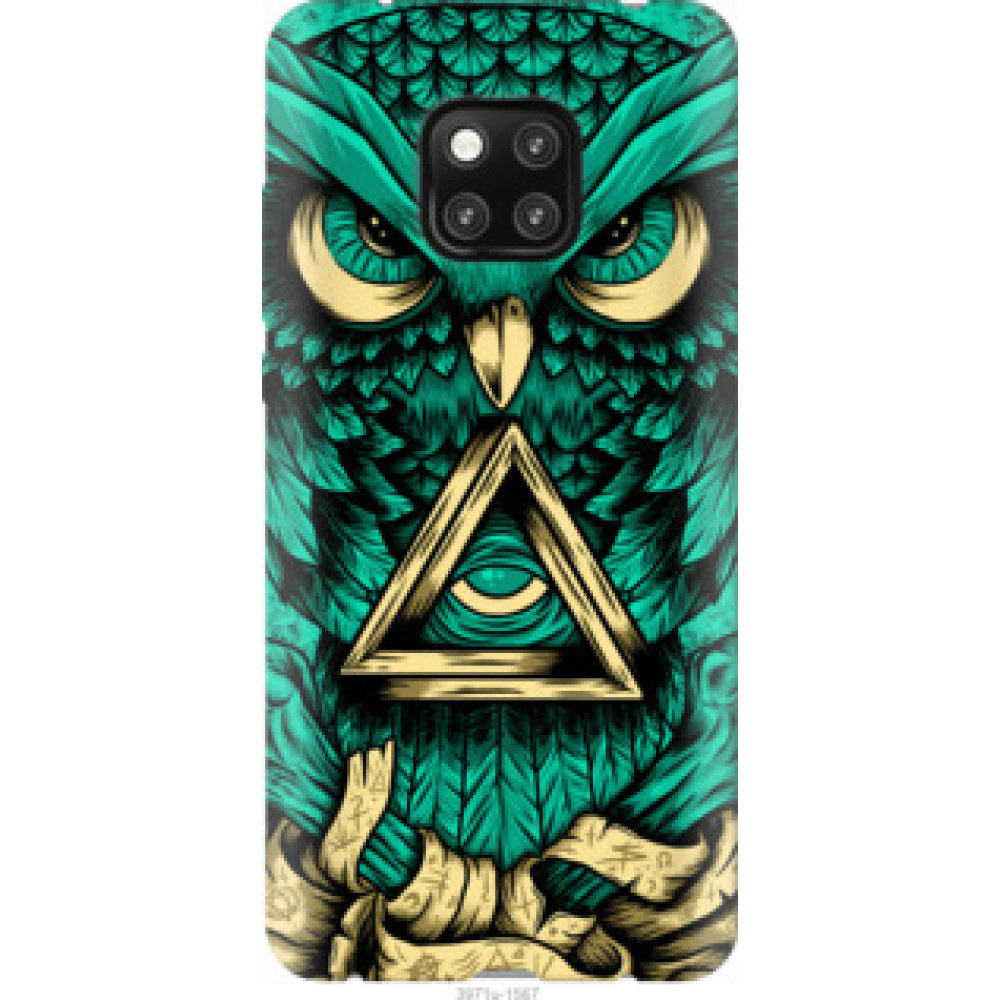 Чохол на Huawei Mate 20 Pro Сова Арт-тату (3971u-1567)