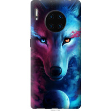 Чехол на Huawei Mate 30 Pro Арт-волк (3999u-1796)