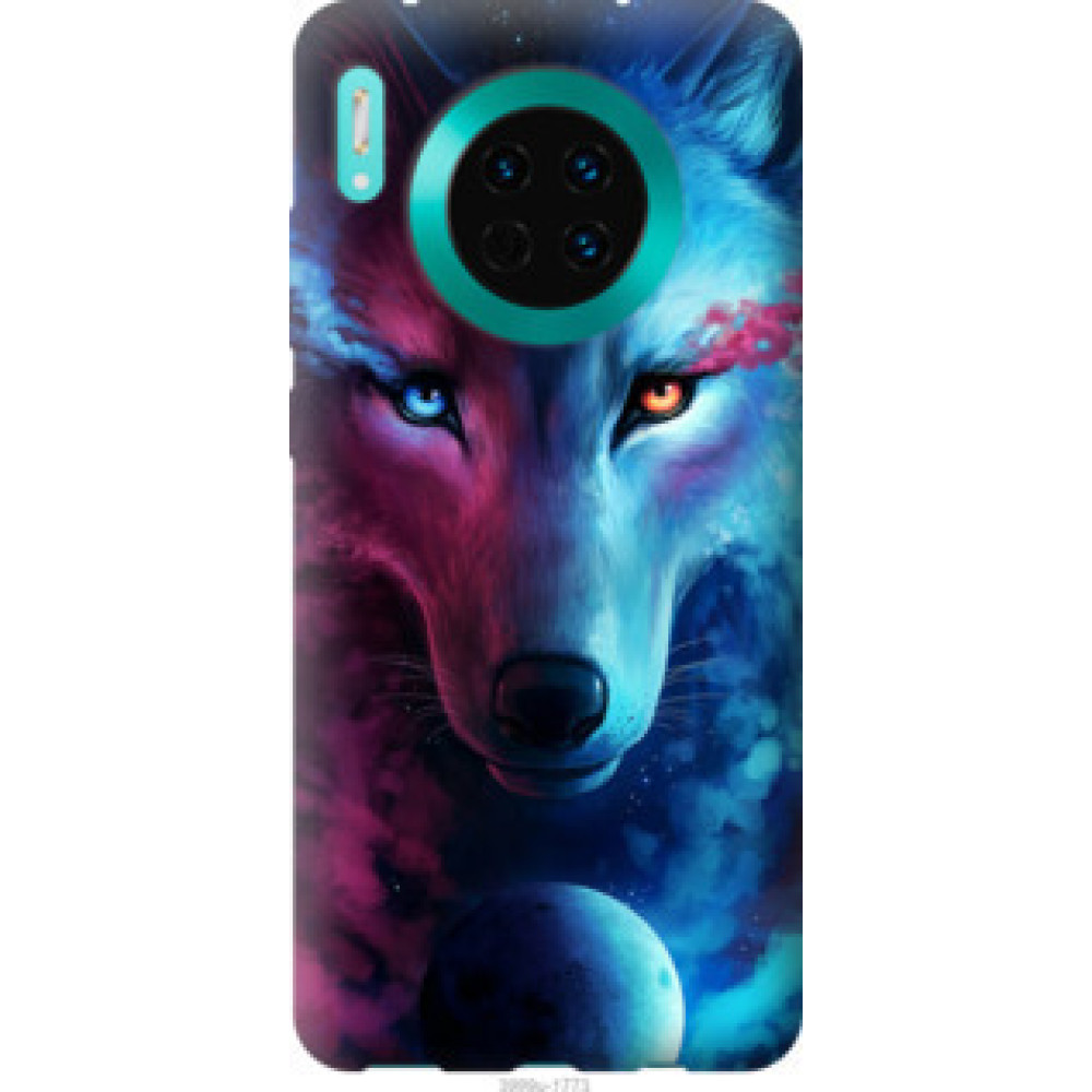 Чехол на Huawei Mate 30 Арт-волк (3999u-1773)