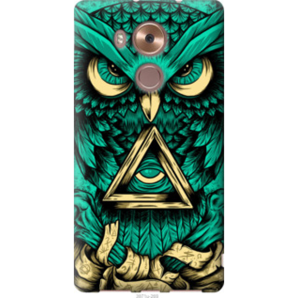 Чехол на Huawei Mate 8 Сова Арт-тату (3971u-269)