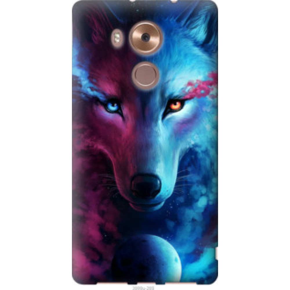 Чехол на Huawei Mate 8 Арт-волк (3999u-269)