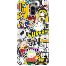 Чехол на Huawei Mate 9 Pro Popular logos (4023u-819)