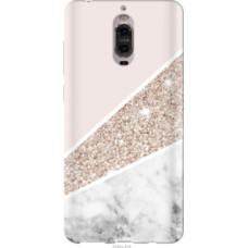 Чехол на Huawei Mate 9 Pro Пастельный мрамор (4342u-819)