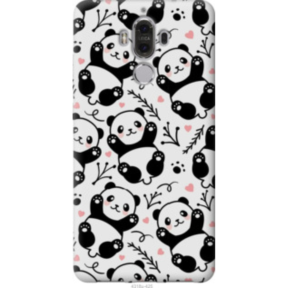 Чехол на Huawei Mate 9 Панды (4318u-425)
