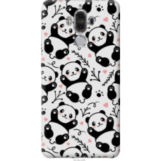Чехол на Huawei Mate 9 Панды (4318u-425)