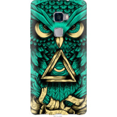 Чехол на Huawei Mate S Сова Арт-тату (3971u-490)