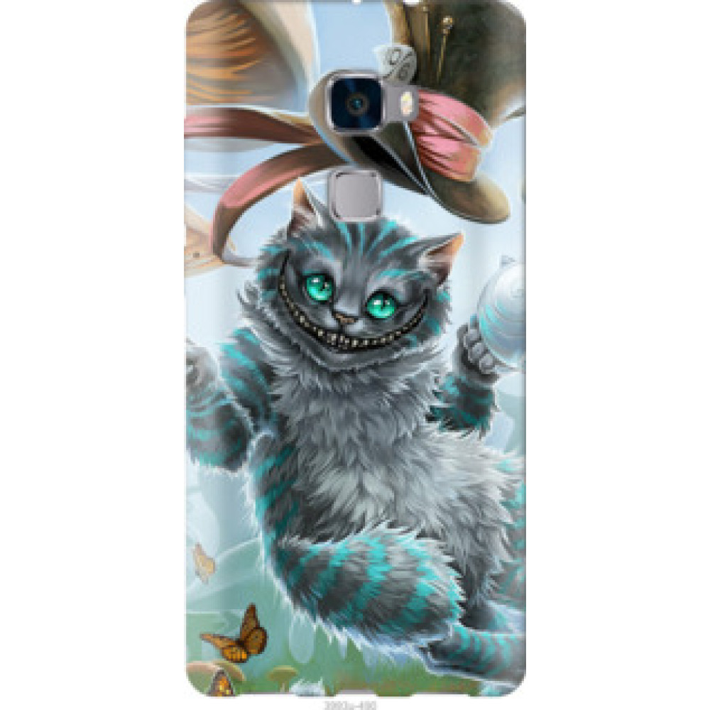 Чохол на Huawei Mate S Чеширский кот 2 (3993u-490)