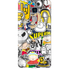 Чехол на Huawei Mate S Popular logos (4023u-490)