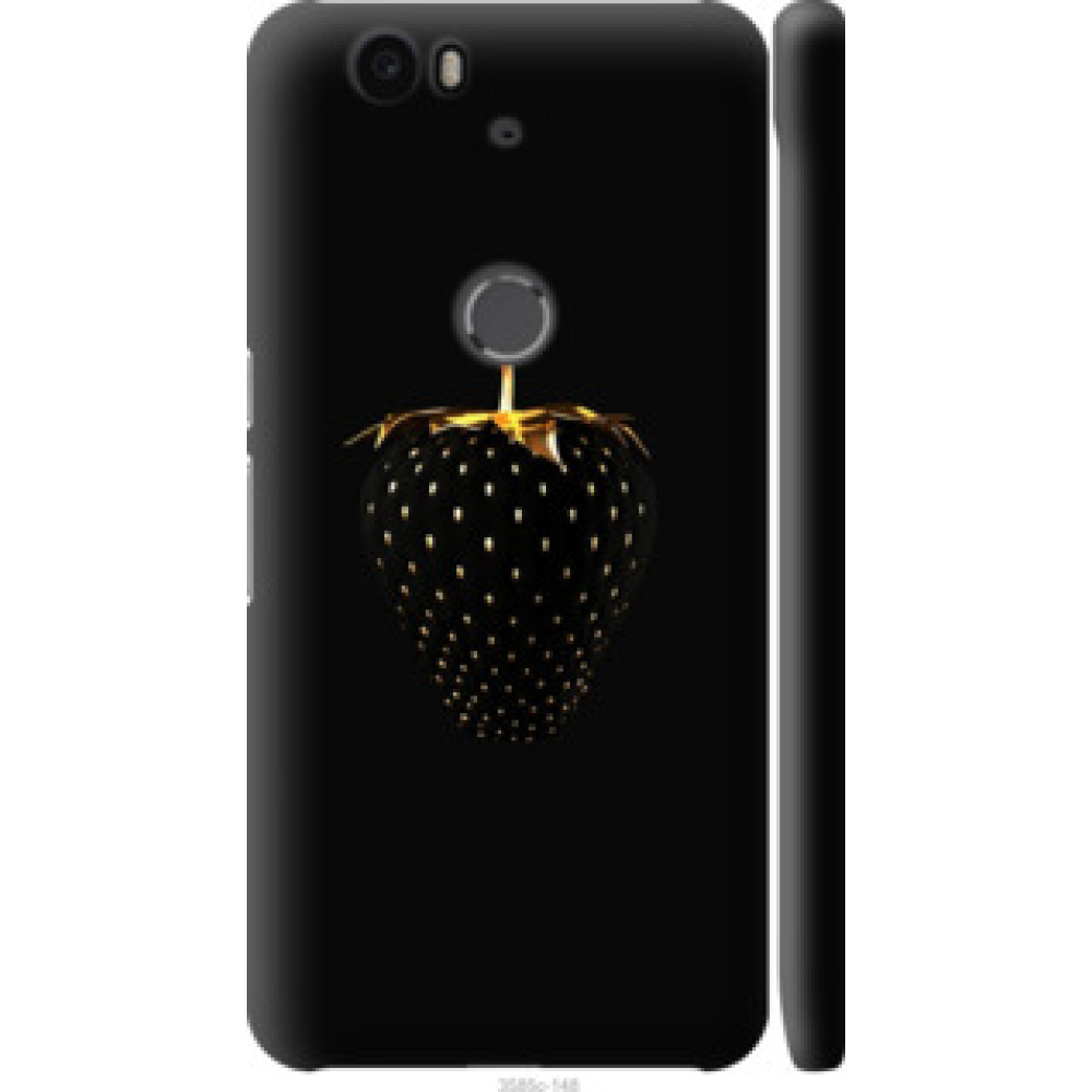 Чехол на Huawei Nexus 6P Черная клубника (3585c-148)
