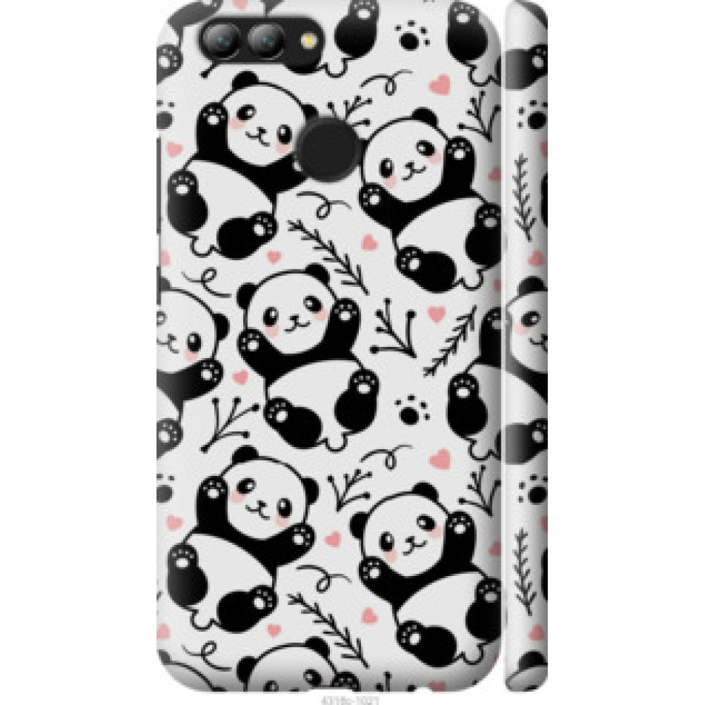 Чехол на Huawei Nova 2 Панды (4318c-1021)