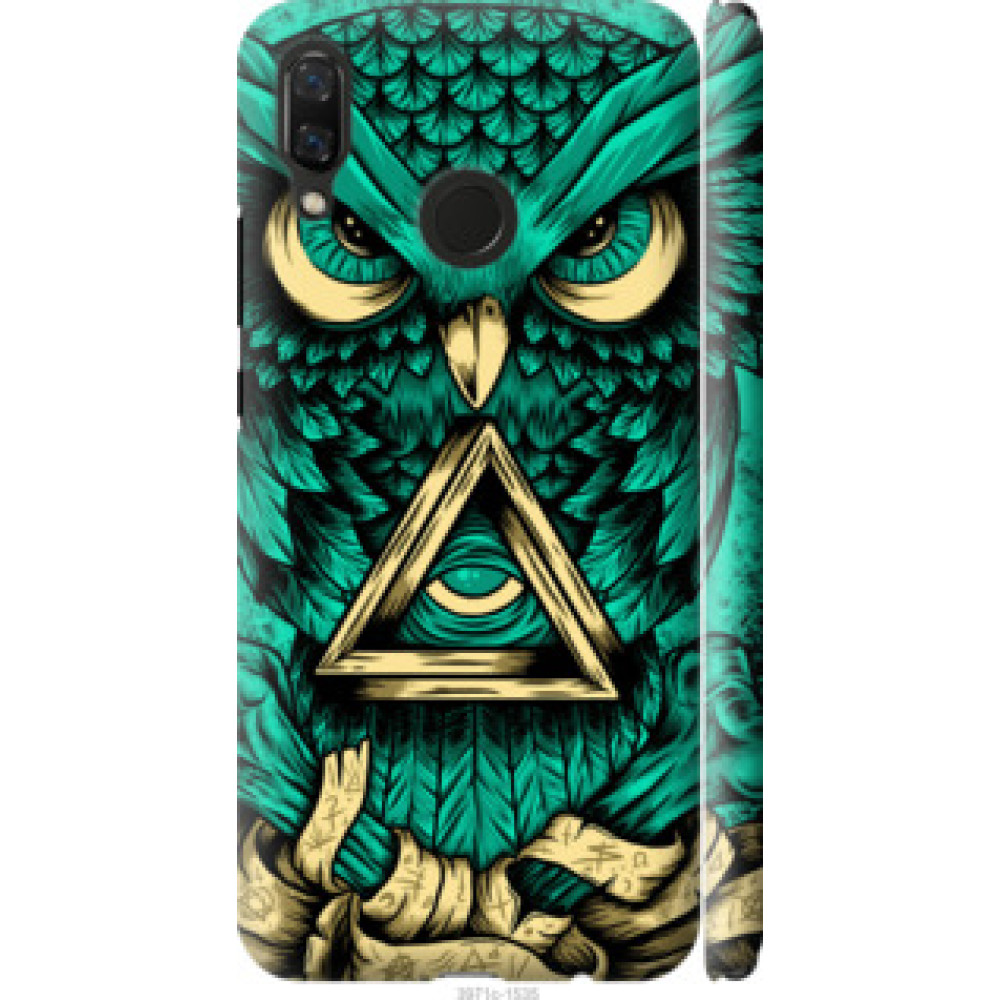 Чохол на Huawei Nova 3 Сова Арт-тату (3971c-1535)