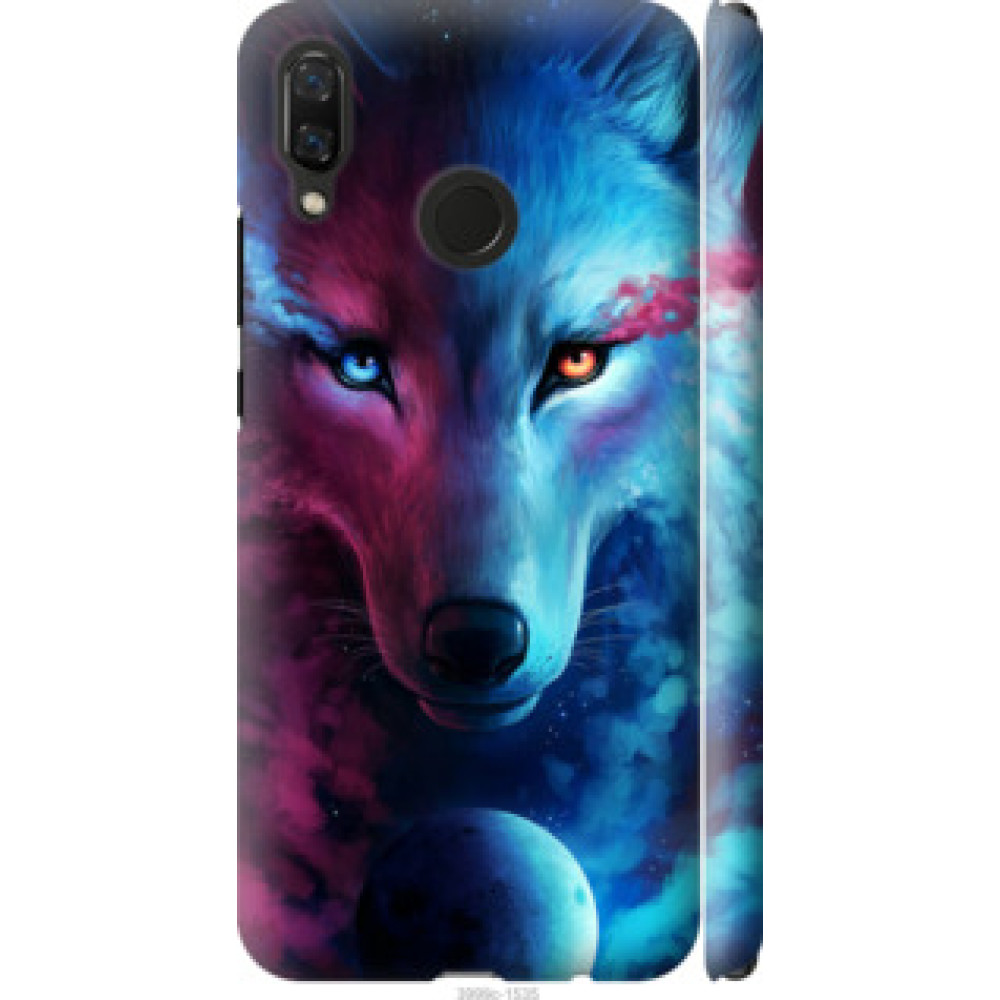 Чохол на Huawei Nova 3 Арт-волк (3999c-1535)