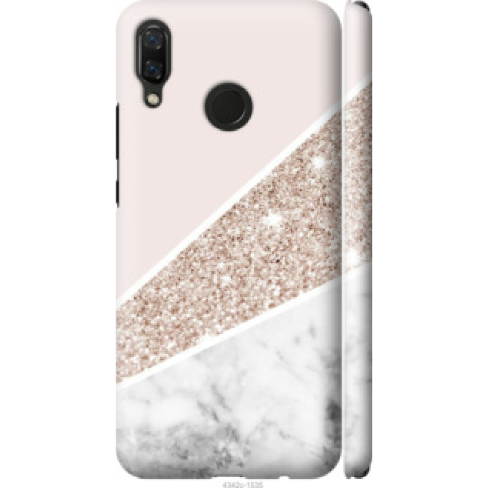 Чохол на Huawei Nova 3 Пастельный мрамор (4342c-1535)