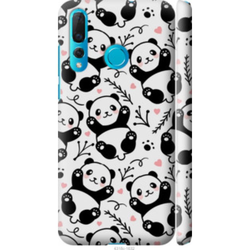 Чехол на Huawei Nova 4 Панды (4318c-1632)