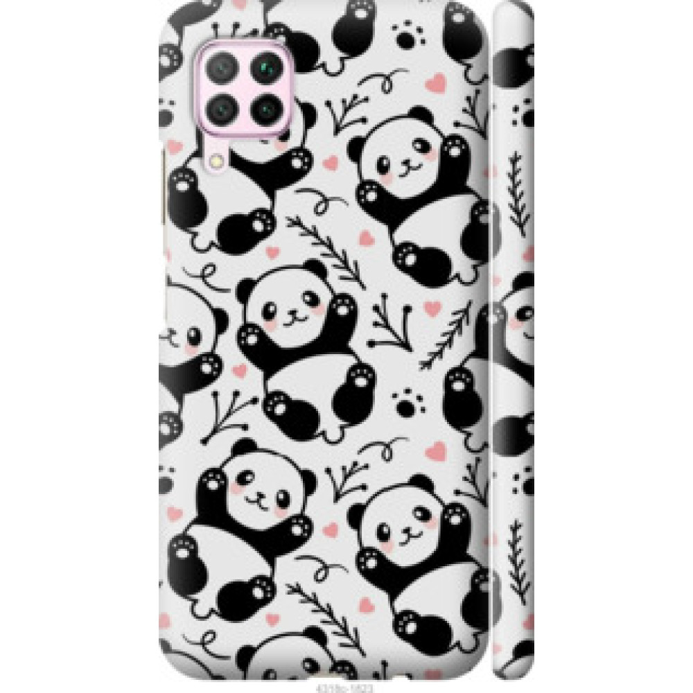 Чохол на Huawei Nova 6SE Панды (4318c-1823)