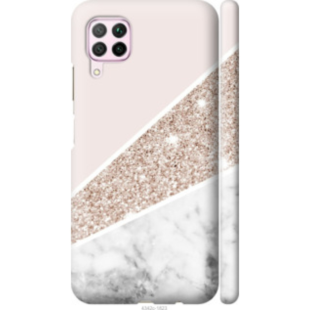 Чехол на Huawei Nova 6SE Пастельный мрамор (4342c-1823)
