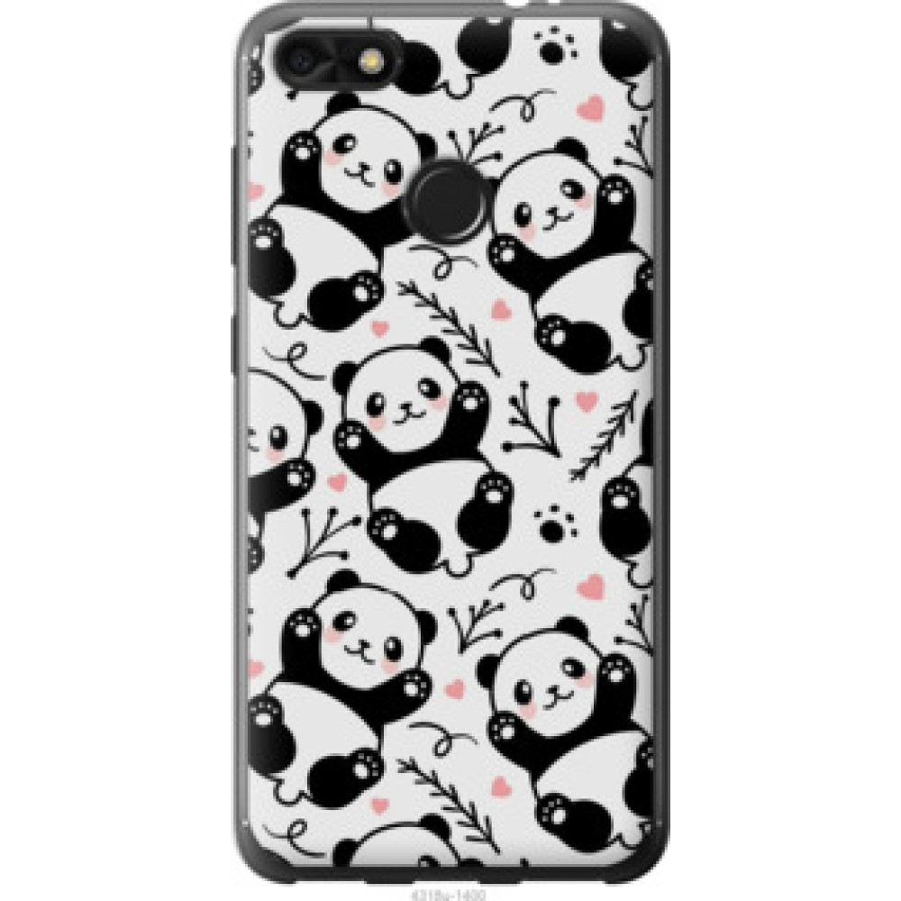 Чохол на Huawei P9 Lite mini Панды (4318u-1517)