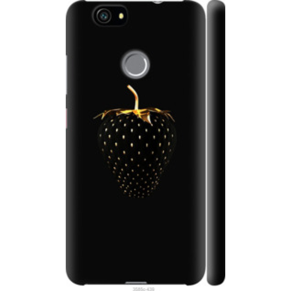 Чехол на Huawei Nova Черная клубника (3585c-439)