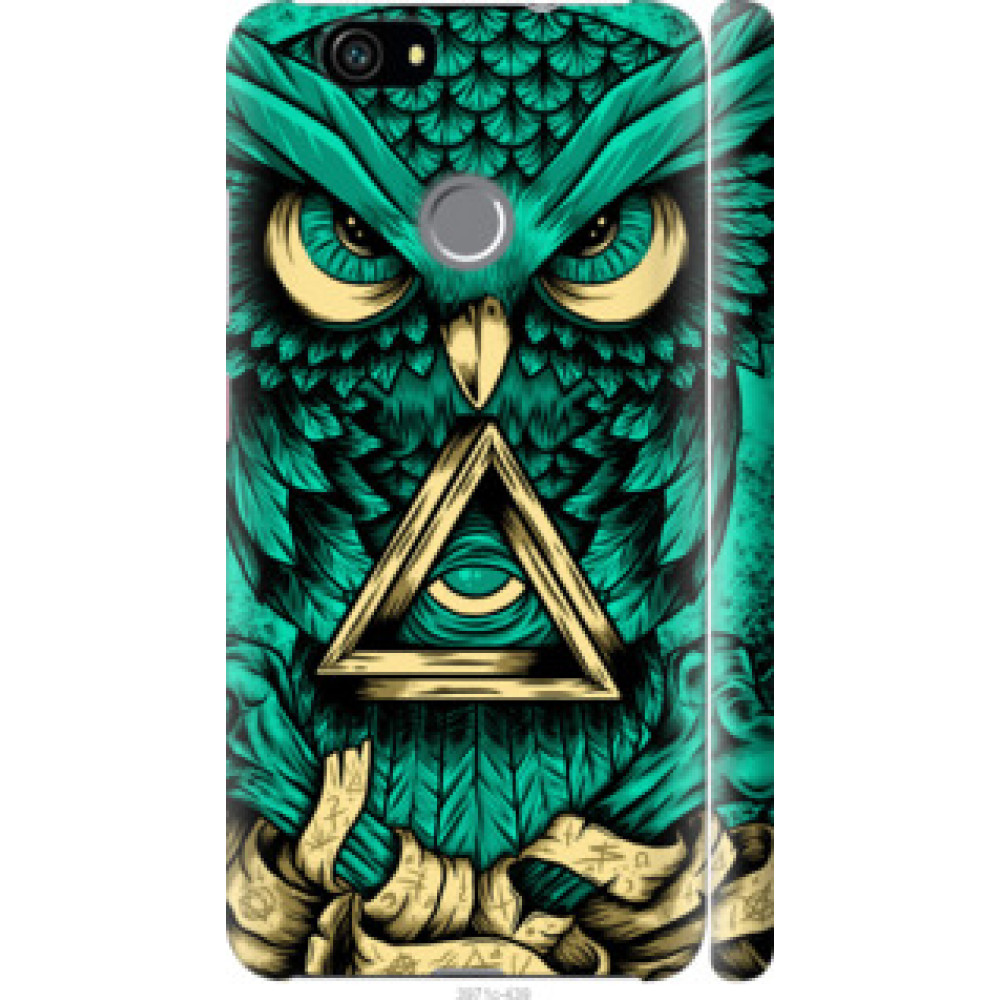 Чохол на Huawei Nova Сова Арт-тату (3971c-439)