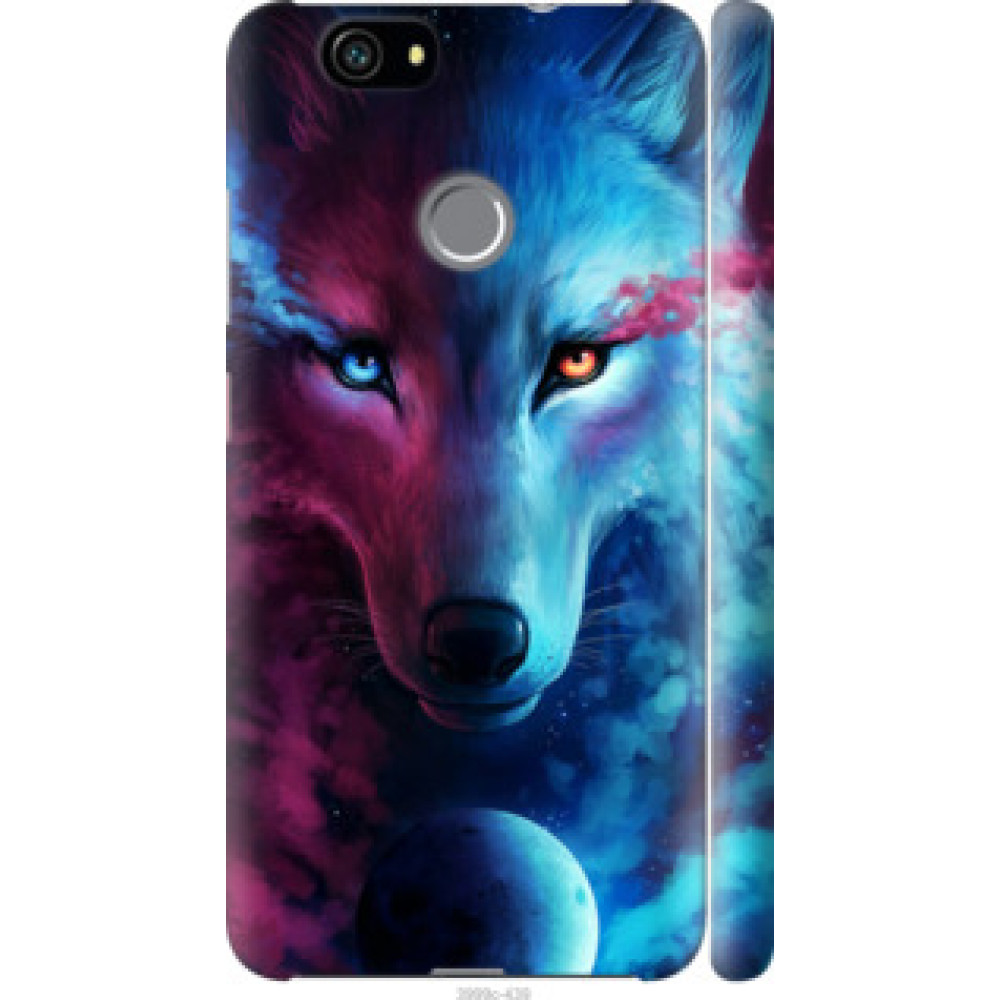 Чехол на Huawei Nova Арт-волк (3999c-439)