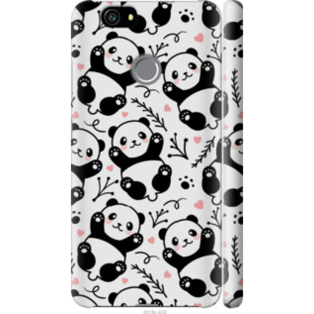 Чехол на Huawei Nova Панды (4318c-439)