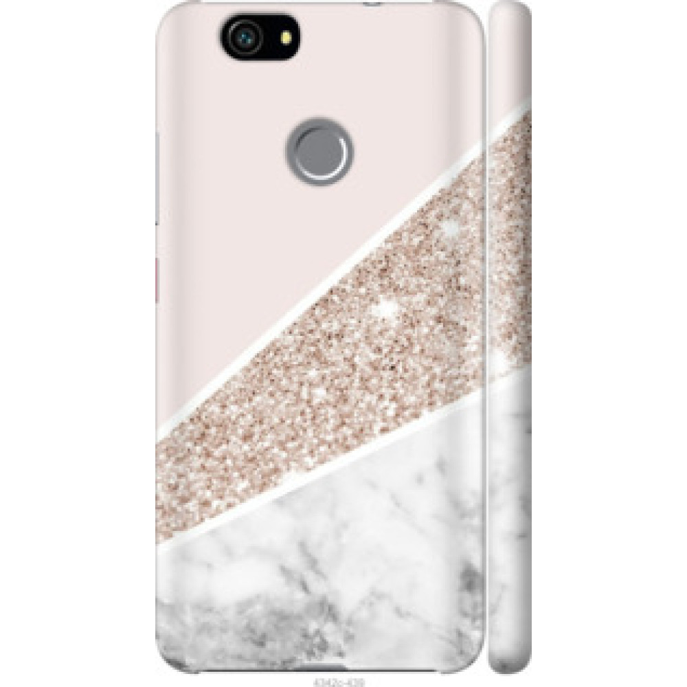 Чехол на Huawei Nova Пастельный мрамор (4342c-439)