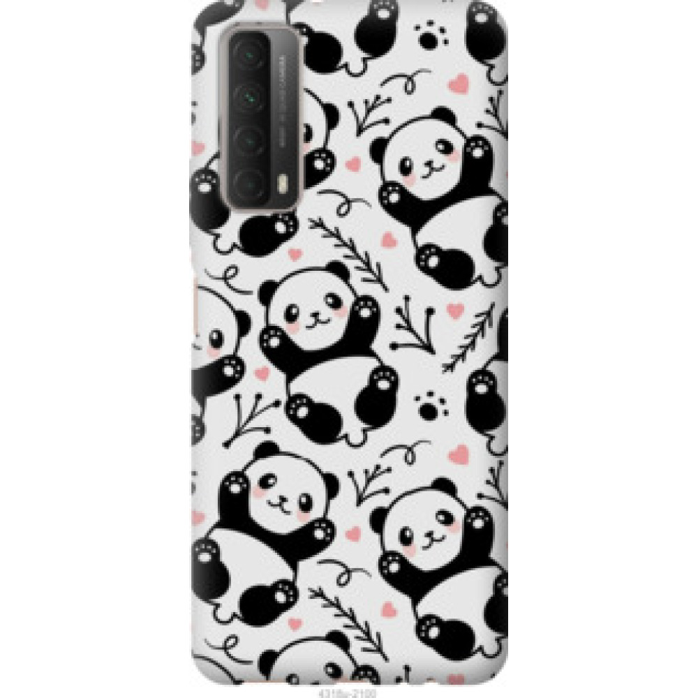 Чохол на Huawei P Smart 2021 Панды (4318u-2100)