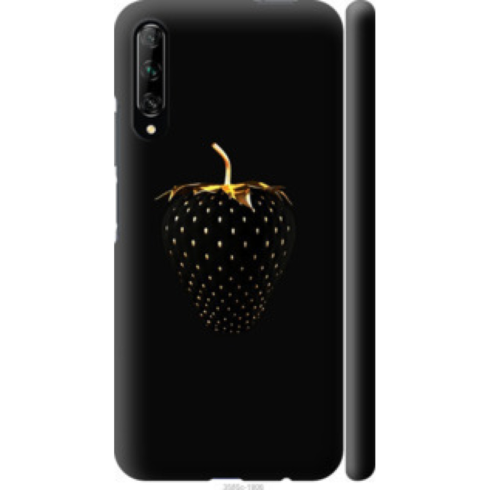Чехол на Huawei P Smart Pro Черная клубника (3585c-1906)