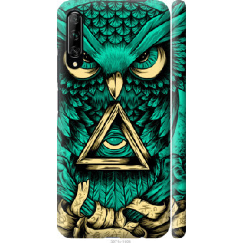 Чехол на Huawei P Smart Pro Сова Арт-тату (3971c-1906)