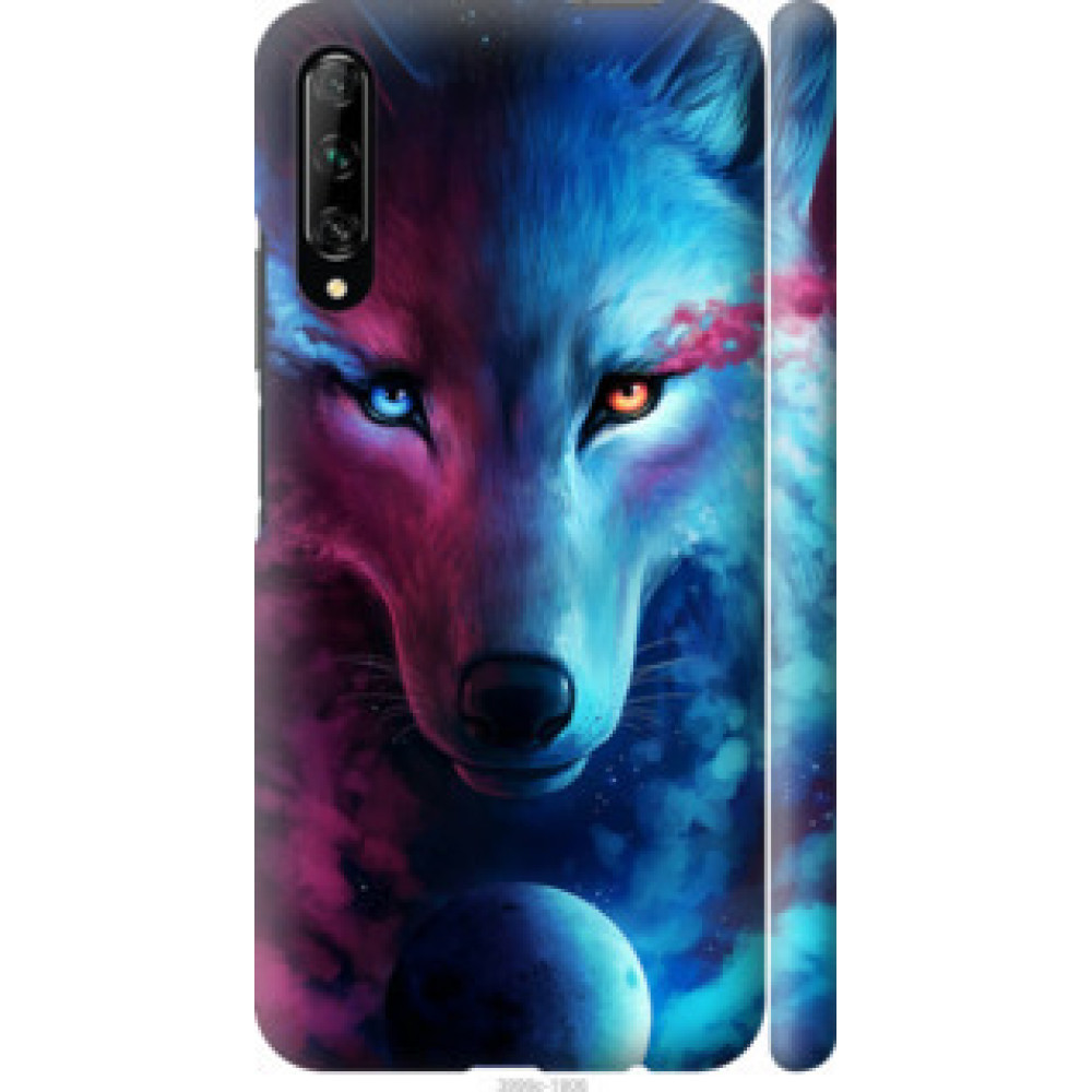 Чехол на Huawei P Smart Pro Арт-волк (3999c-1906)