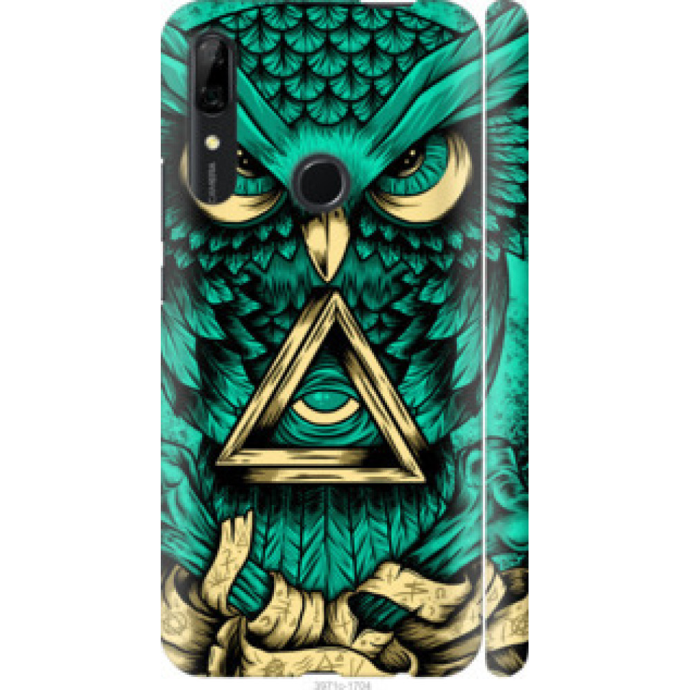 Чехол на Huawei P Smart Z Сова Арт-тату (3971c-1704)