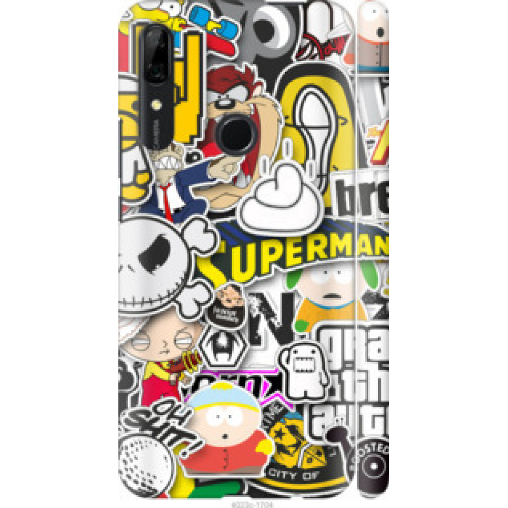 Чехол на Huawei Y9 Prime 2019 Popular logos (4023c-1736)