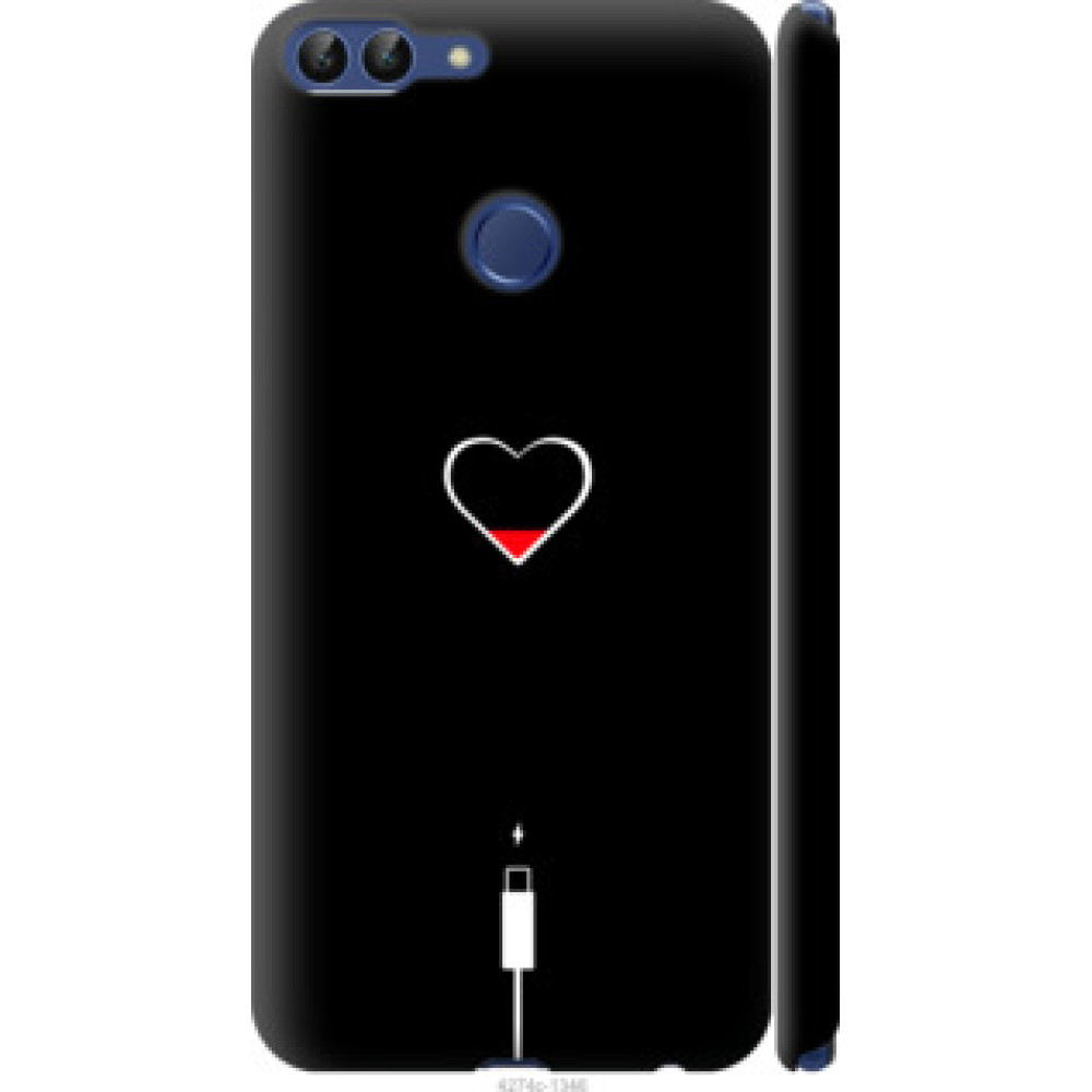 Чехол на Huawei P Smart Подзарядка сердца (4274c-1346)