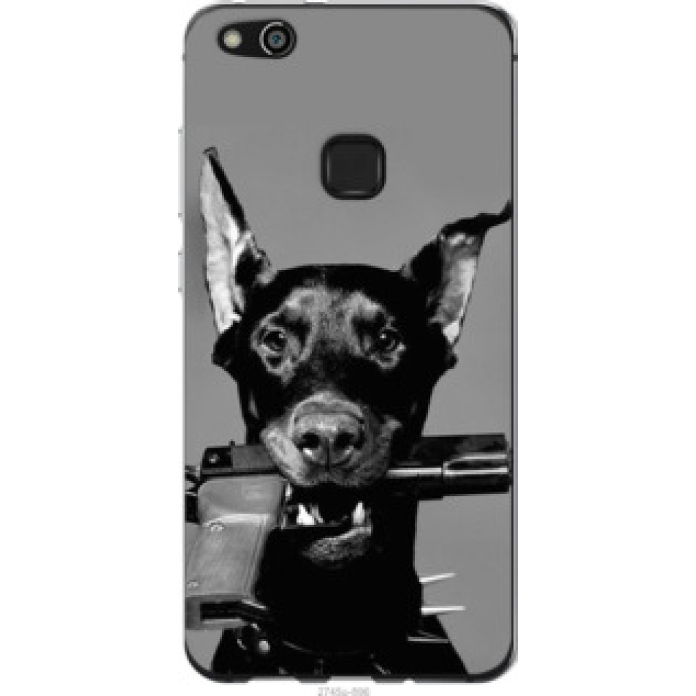 Чохол на Huawei P10 Lite Доберман (2745u-896)