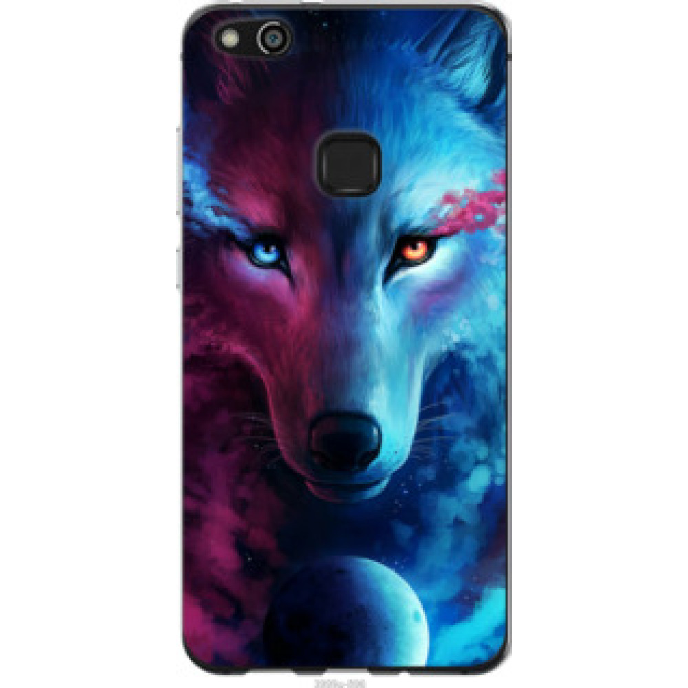 Чохол на Huawei P10 Lite Арт-волк (3999u-896)