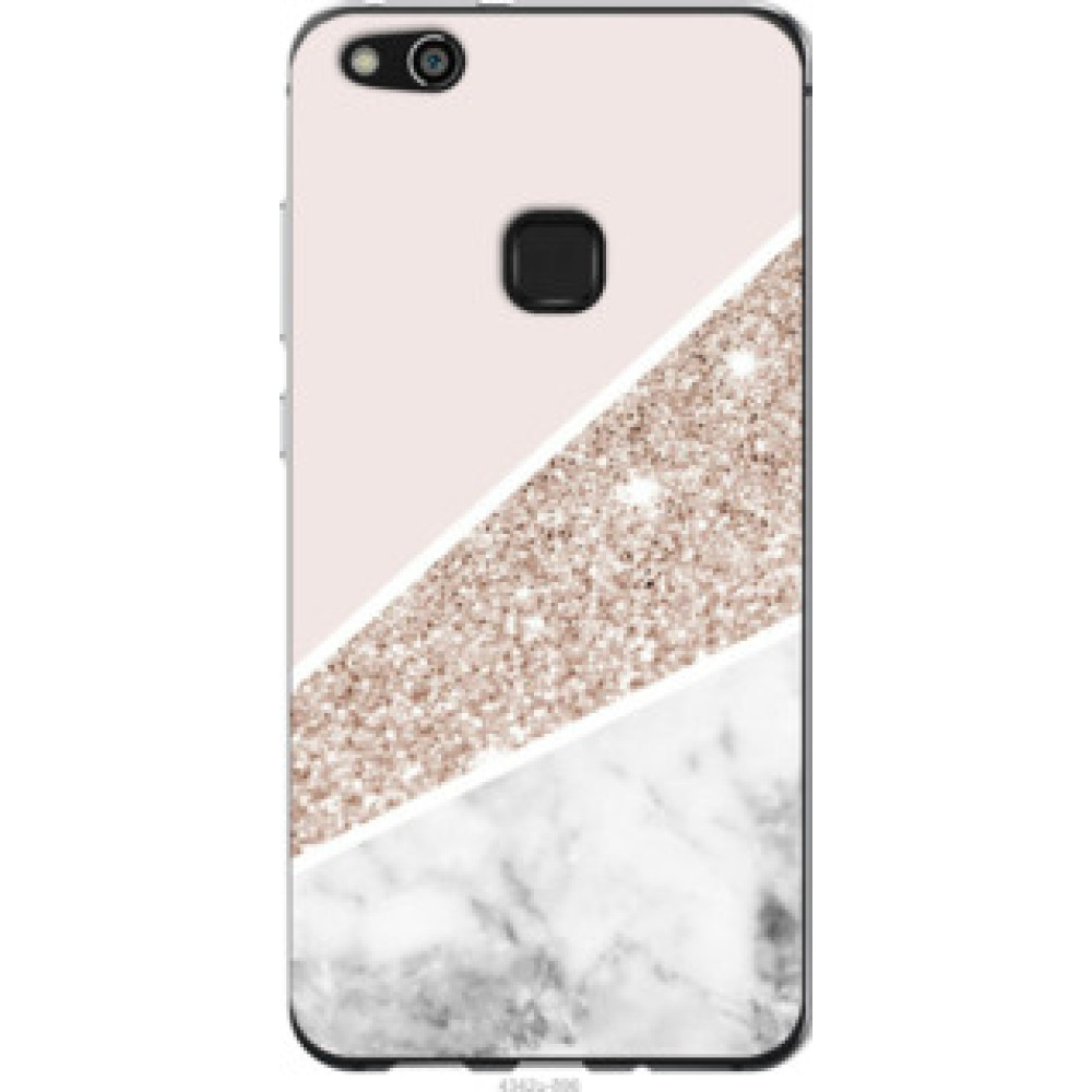 Чохол на Huawei P10 Lite Пастельный мрамор (4342u-896)