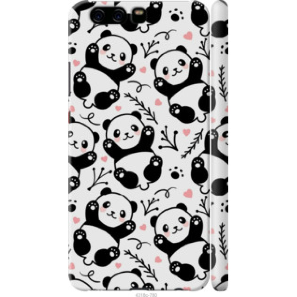 Чохол на Huawei P10 Панды (4318c-780)