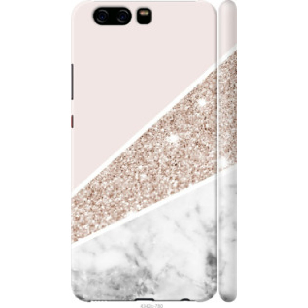 Чехол на Huawei P10 Пастельный мрамор (4342c-780)