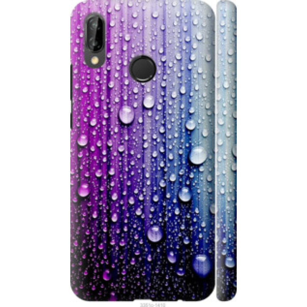 Чехол на Huawei P20 Lite Капли воды (3351c-1410)