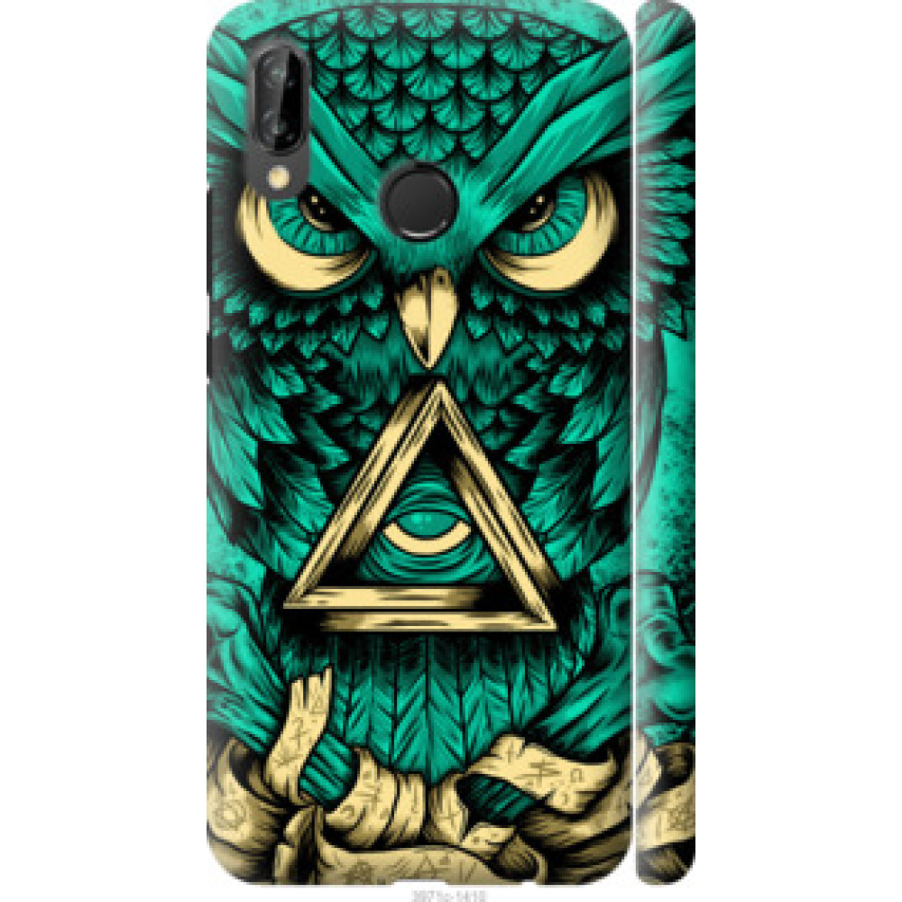 Чохол на Huawei P20 Lite Сова Арт-тату (3971c-1410)