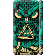Чехол на Huawei P20 Lite Сова Арт-тату (3971c-1410)