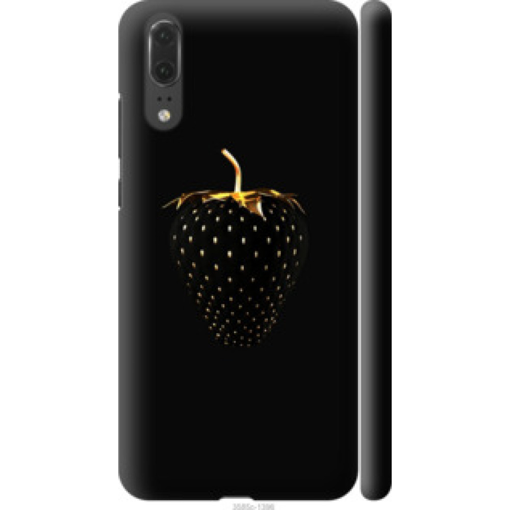 Чехол на Huawei P20 Черная клубника (3585c-1396)