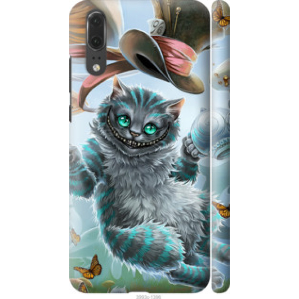 Чехол на Huawei P20 Чеширский кот 2 (3993c-1396)