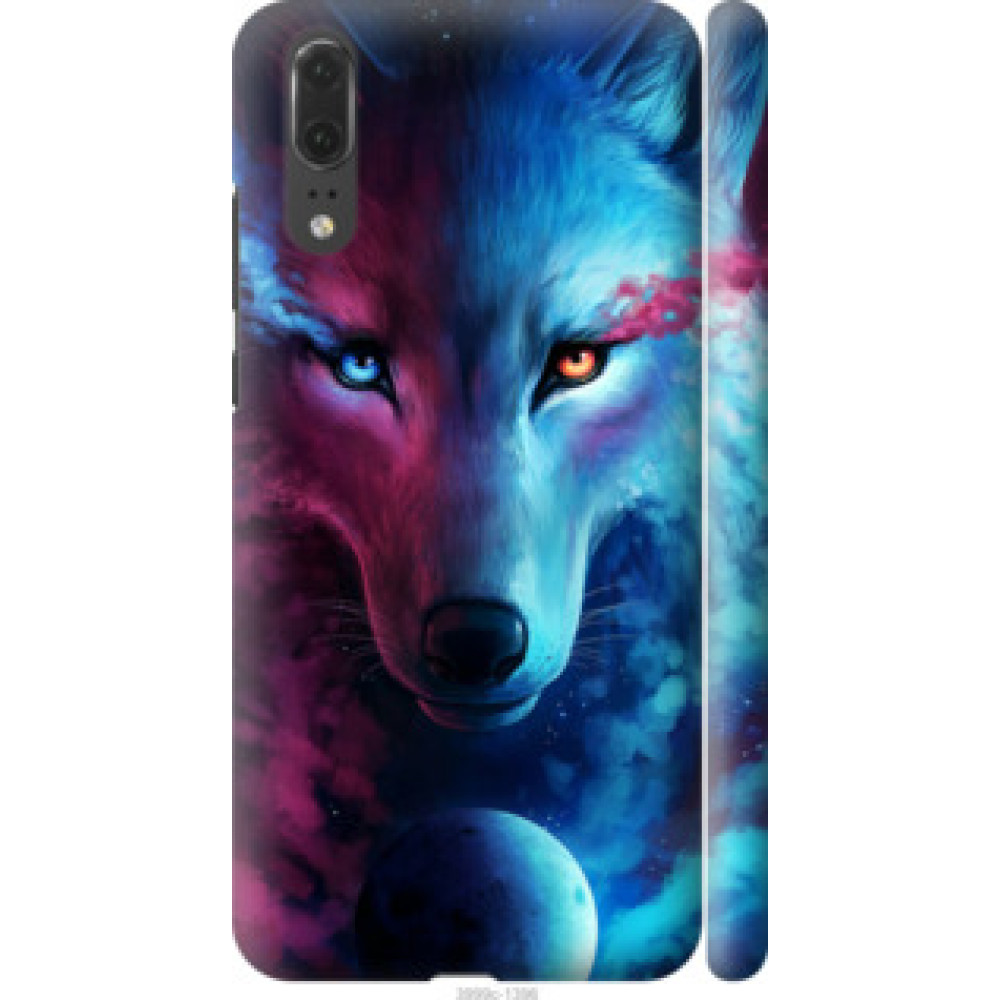 Чехол на Huawei P20 Арт-волк (3999c-1396)