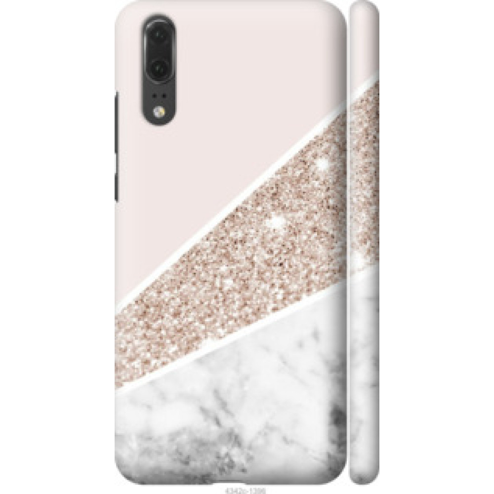 Чохол на Huawei P20 Пастельный мрамор (4342c-1396)