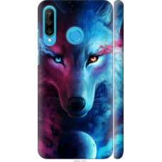 Чехол на Huawei P30 Lite Арт-волк (3999c-1651)