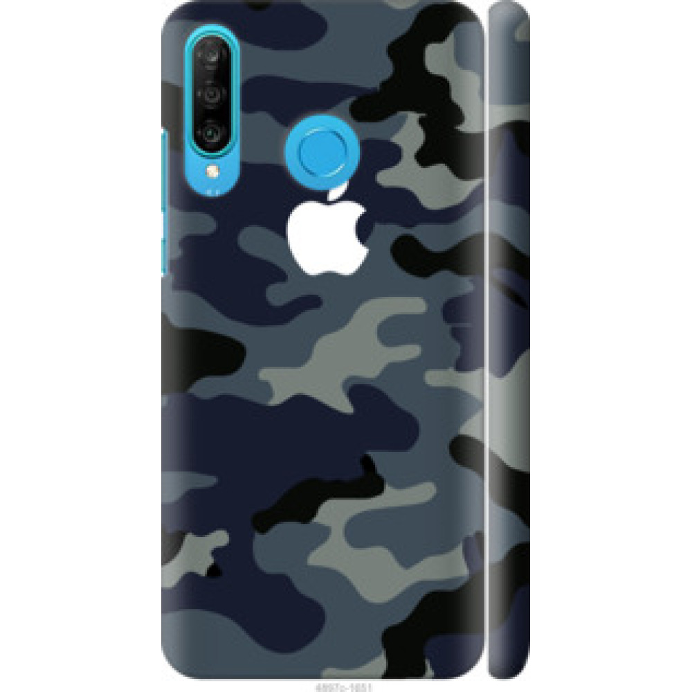 Чохол на Huawei P30 Lite Камуфляж 1 (4897c-1651)