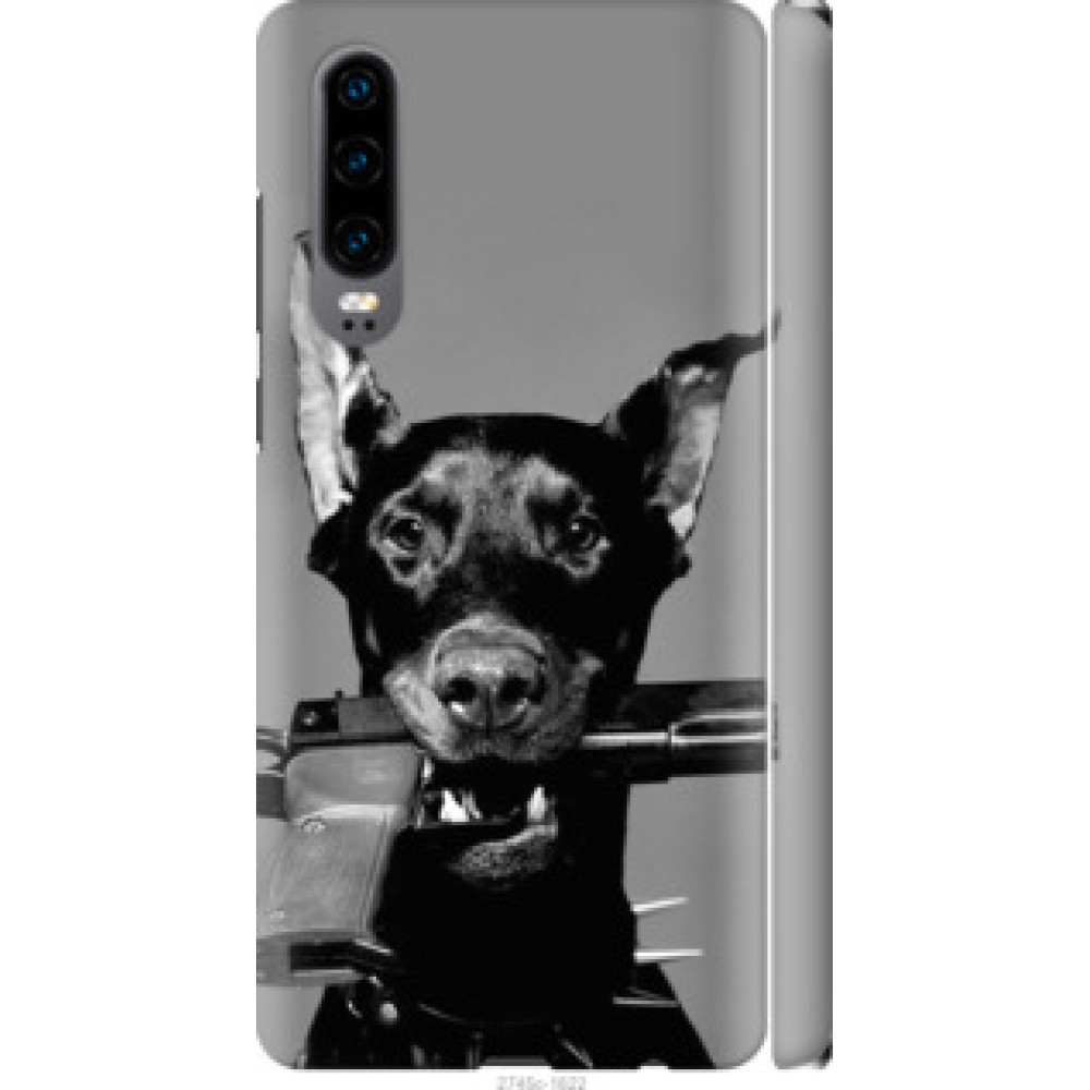 Чехол на Huawei P30 Доберман (2745c-1622)