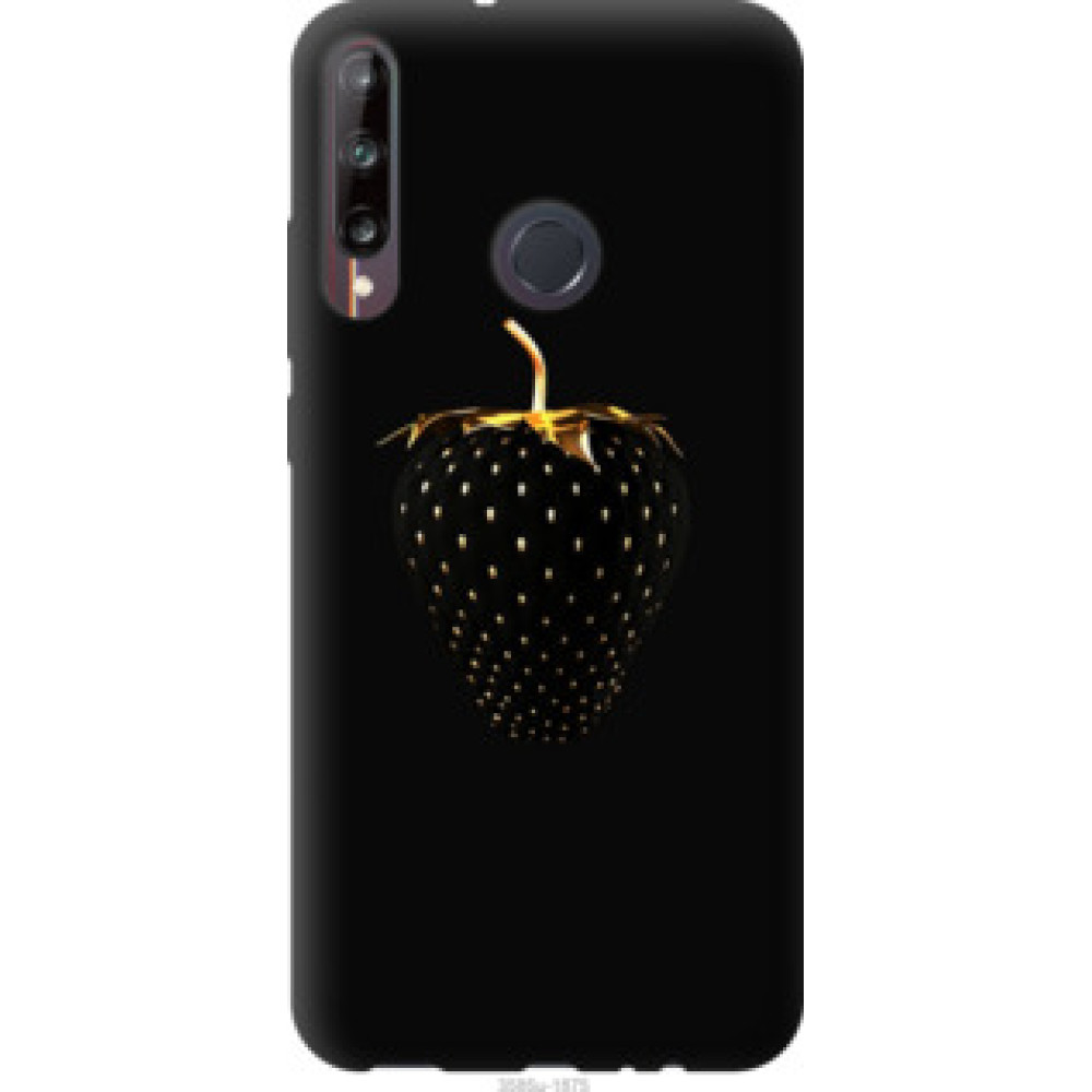 Чехол на Huawei P40 Lite E Черная клубника (3585c-1875)
