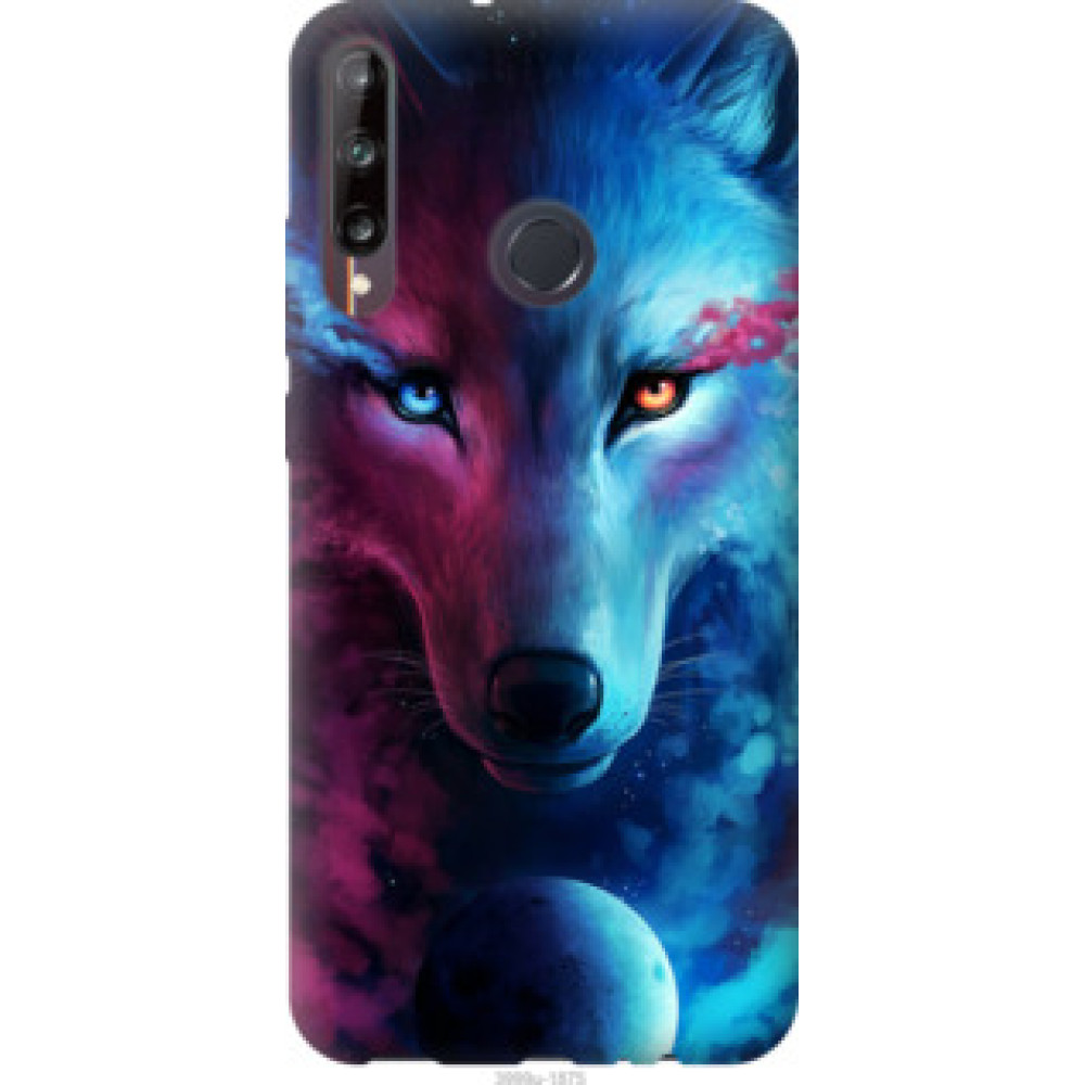 Чехол на Huawei P40 Lite E Арт-волк (3999c-1875)